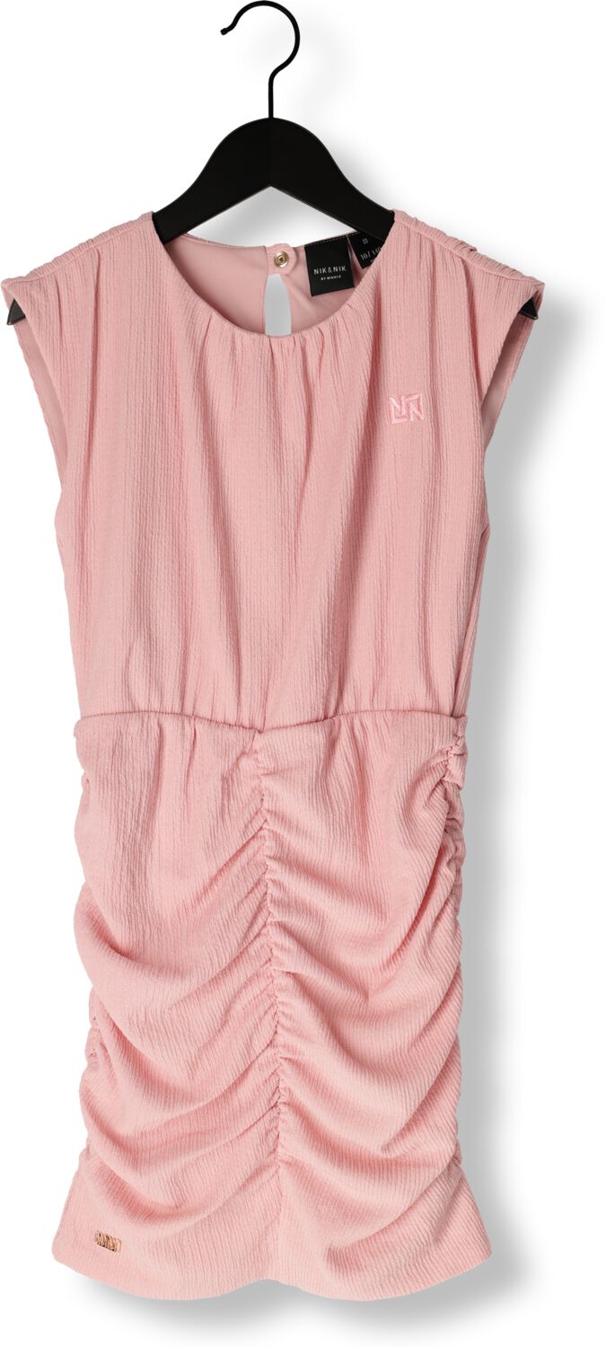 NIK & NIK Meisjes Jurken Sandra Dress Lichtroze