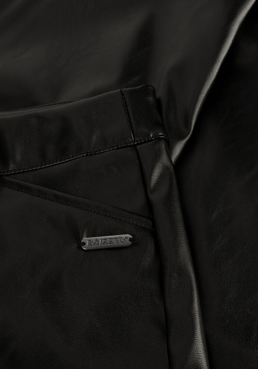 Zwarte RAIZZED Flared broek AYLA - large