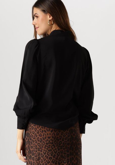 Zwarte Y.A.S. Blouses YASPIL LS BOW SHIRT - large