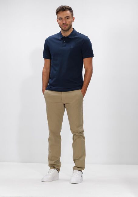 Donkerblauwe BOSS ORANGE Polo PASSENGER - large