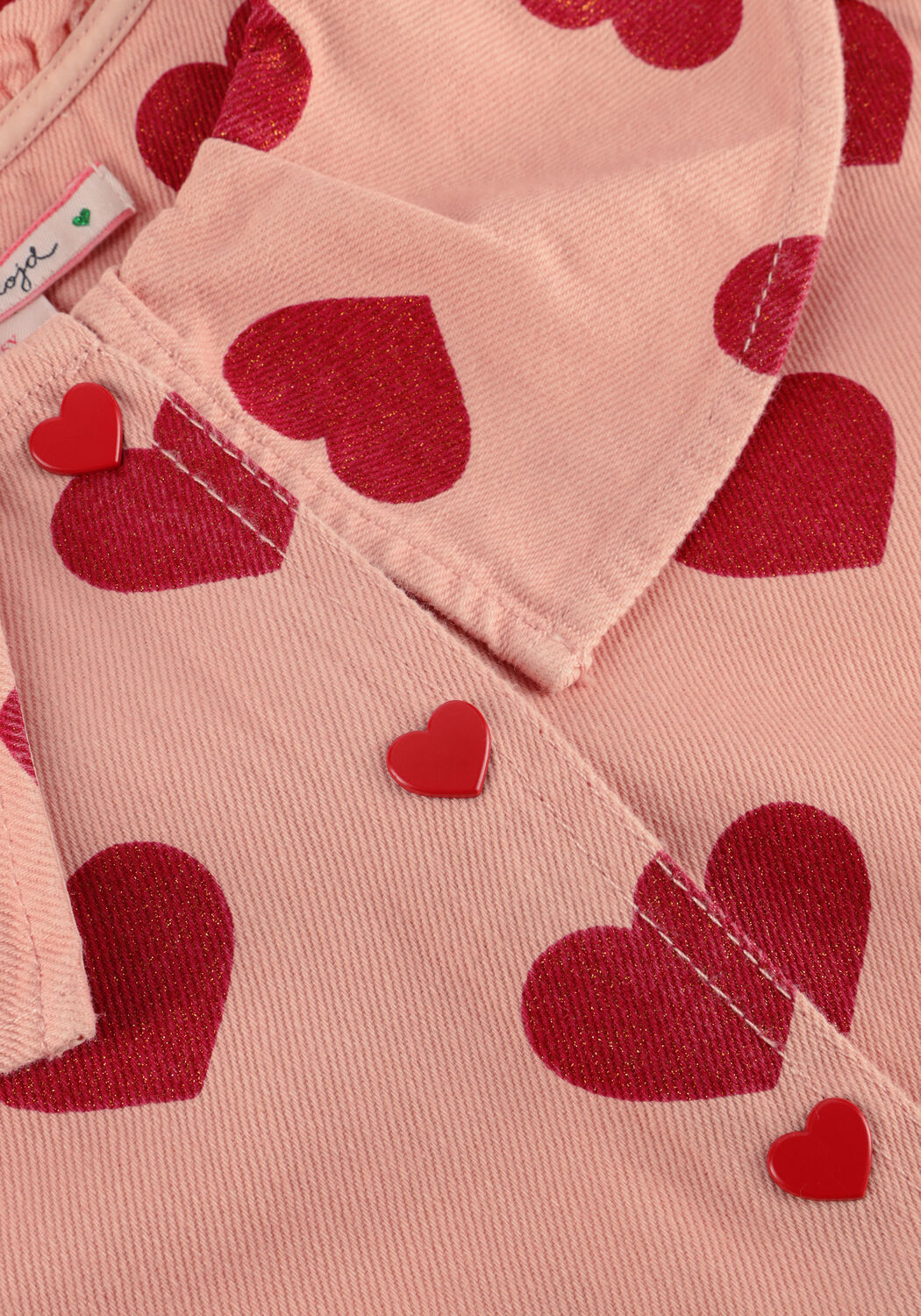 Roze KONGES SLOJD Jack MAGOT COLLAR JACKET GOTS - large