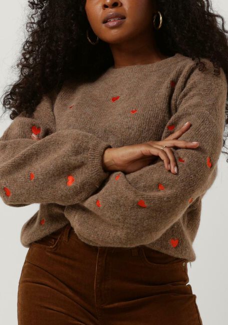Bruine FABIENNE CHAPOT Trui LIDIA PULLOVER - large