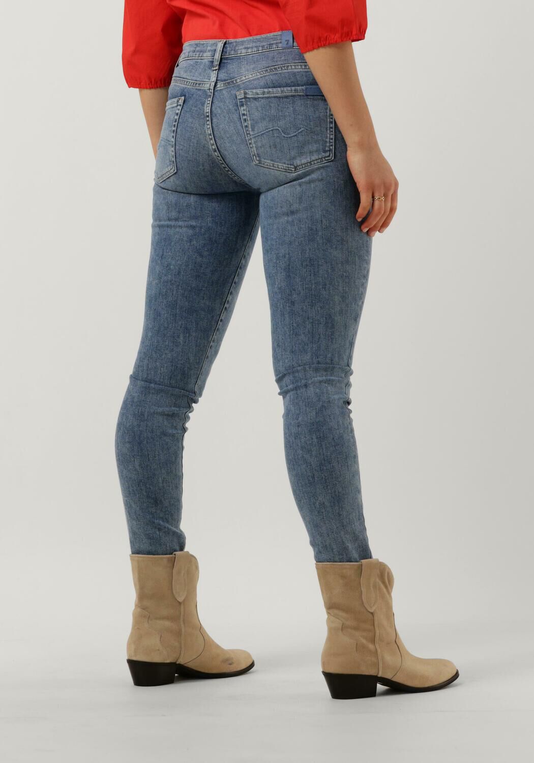 7 for all mankind super high waisted skinny jeans hotsell