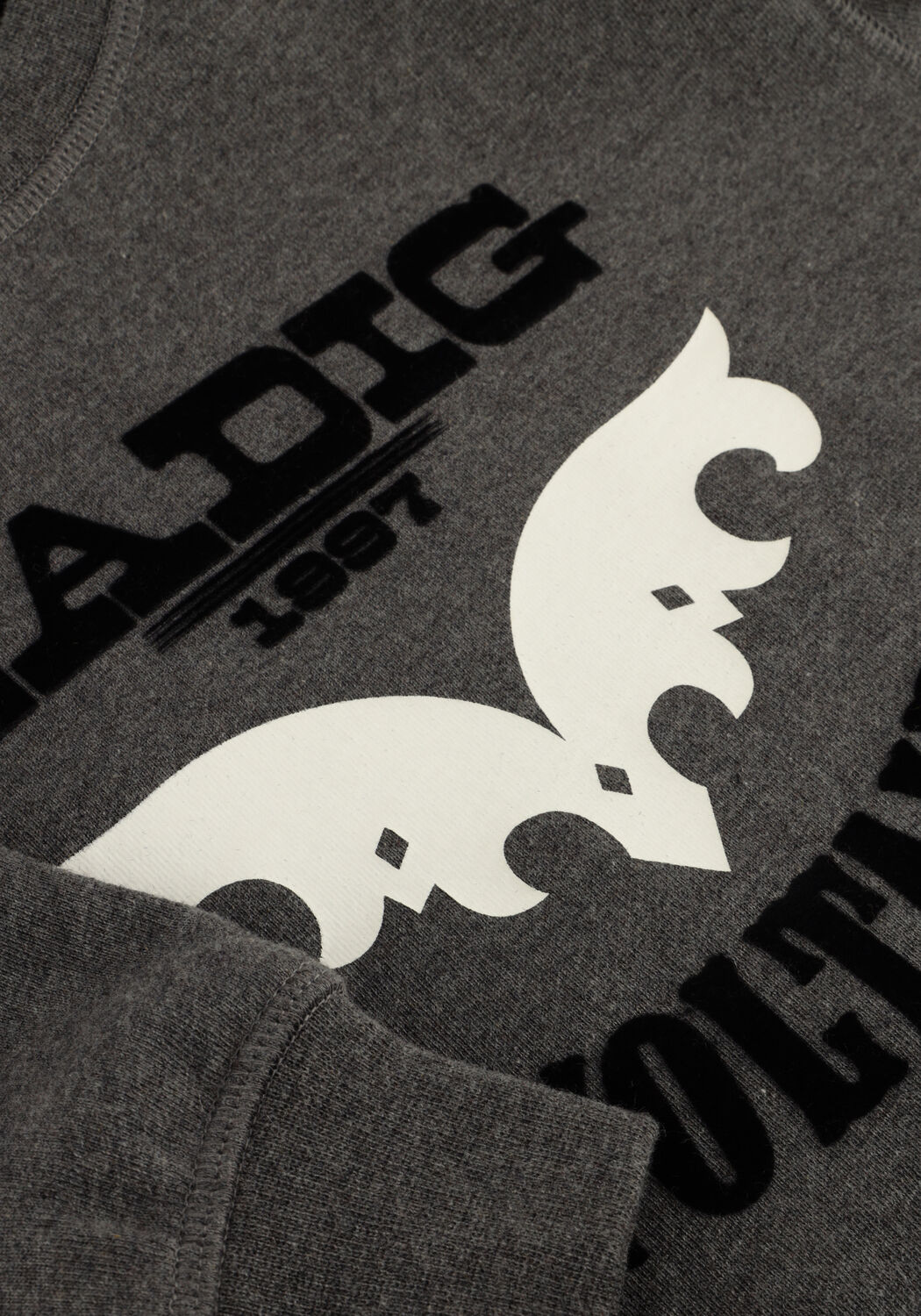 Donkergrijze ZADIG & VOLTAIRE Trui X60484 - large