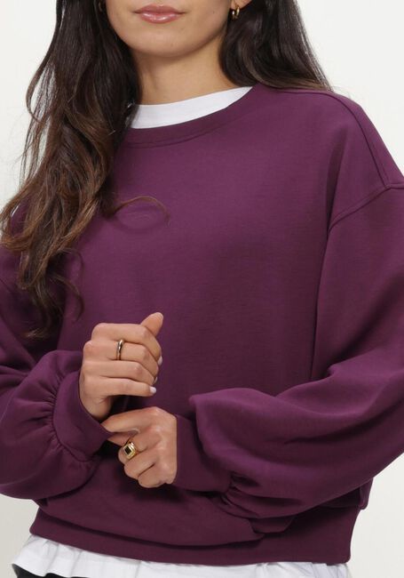 Plum MSCH COPENHAGEN Sweater MSCHBROOKE IMA Q SWEATSHIRT - large