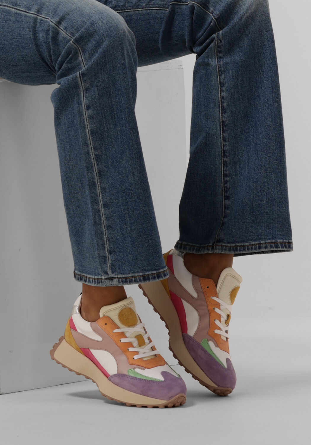 multi piedi nudi lage sneakers 2691
