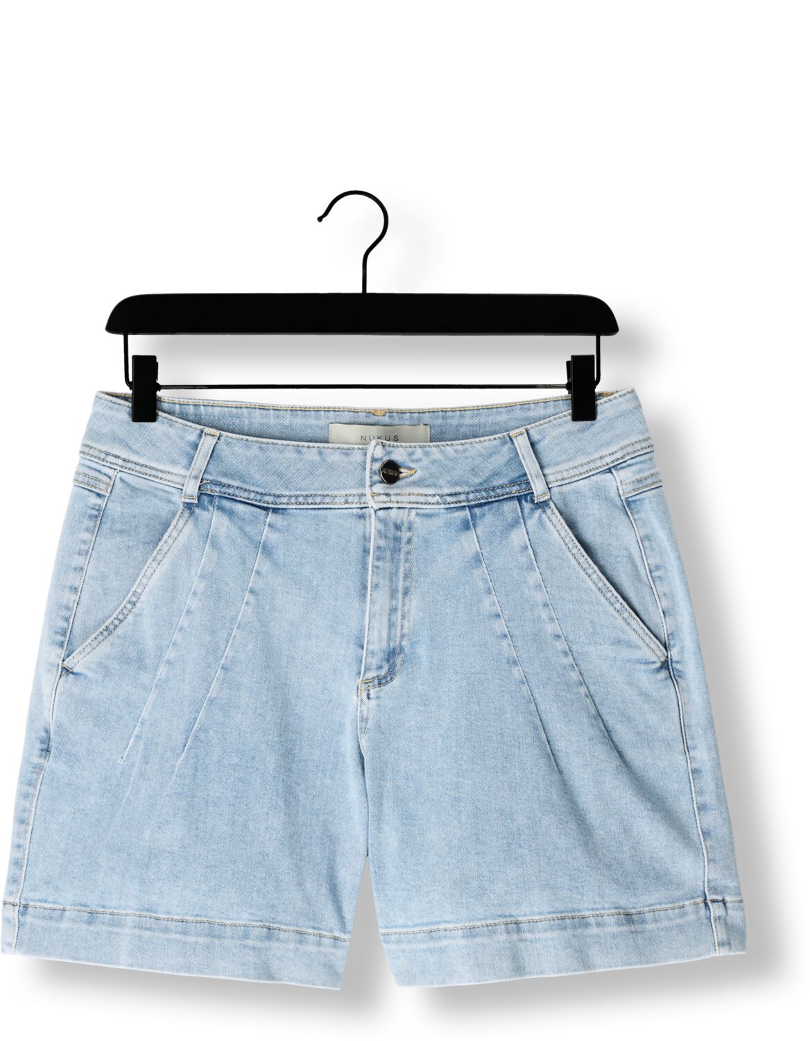 NUKUS Dames Broeken Tanya Short Blauw