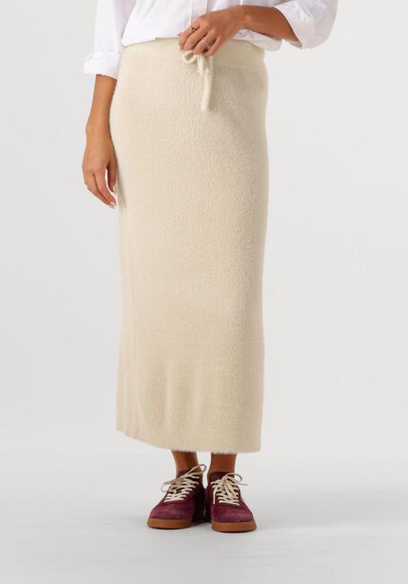 Ecru SIMPLE Maxirok KNIT-FEATHER-MET-25-3 - large