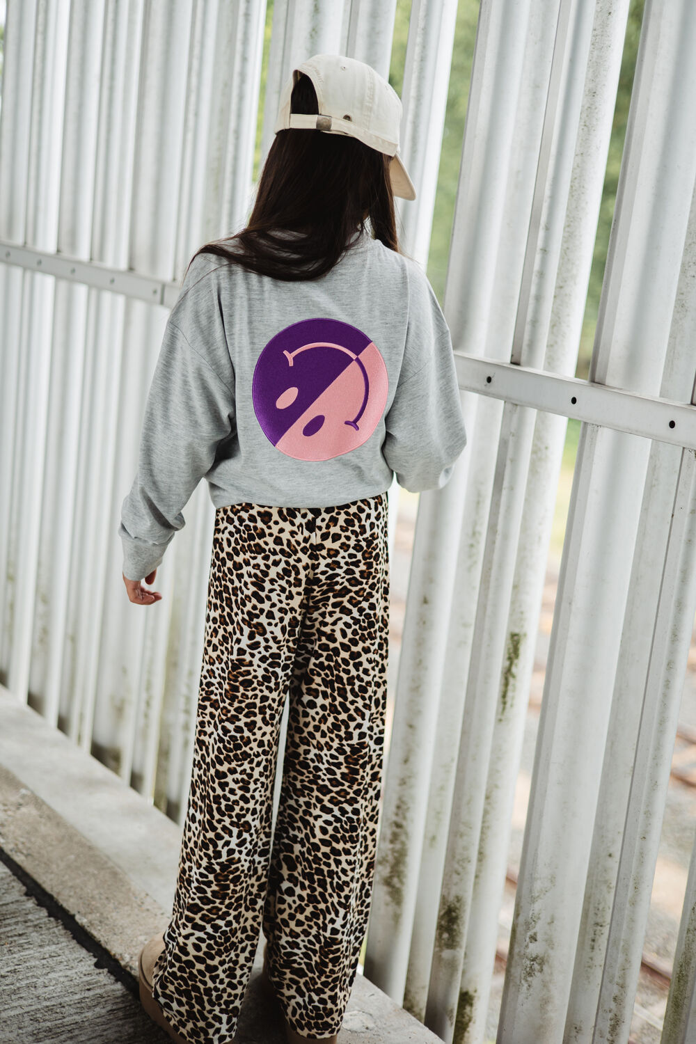 Multi Salty Stitch Wijde broek PANTHER WIDE LEG - large