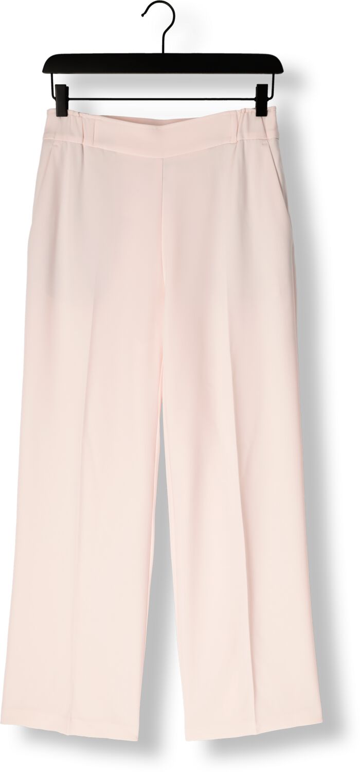 DANTE6 Dames Broeken Fabri Elasticated Wide Leg Pants Lichtroze