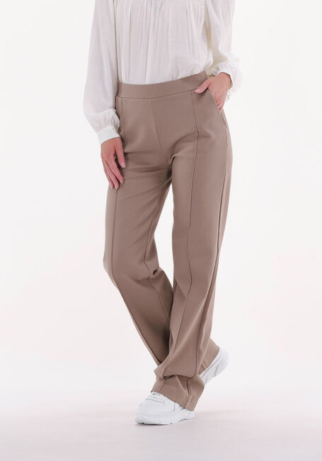 Zand KNIT-TED Wijde broek FLOOR PANT - large