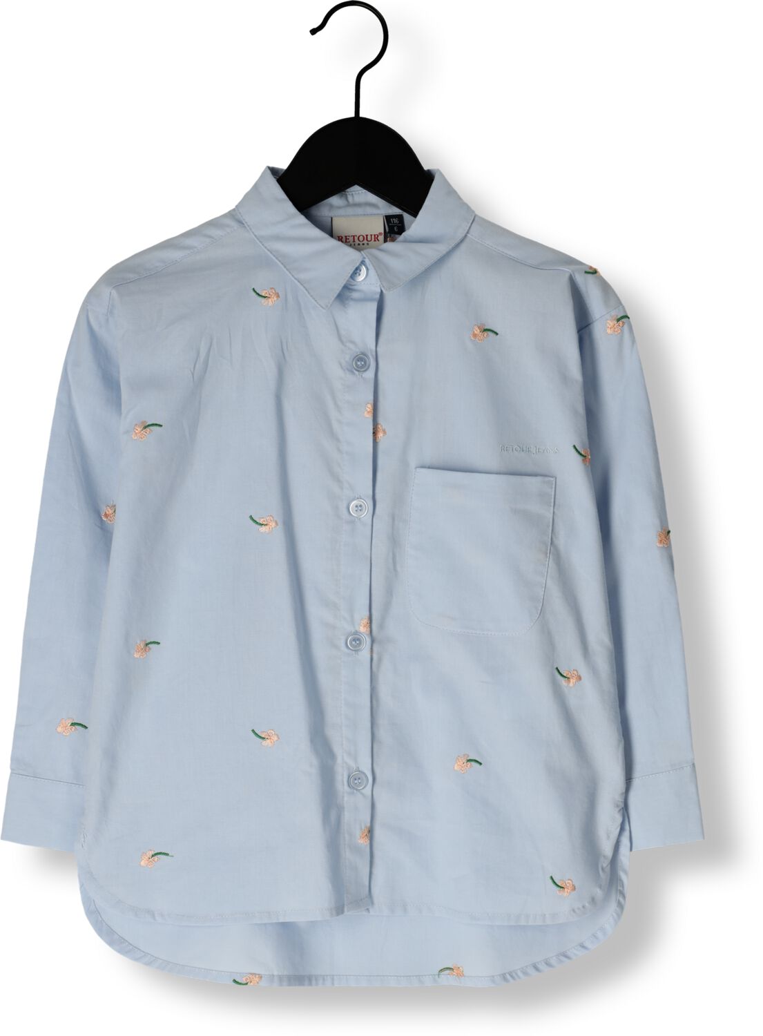 RETOUR Meisjes Blouses Patty Lichtblauw