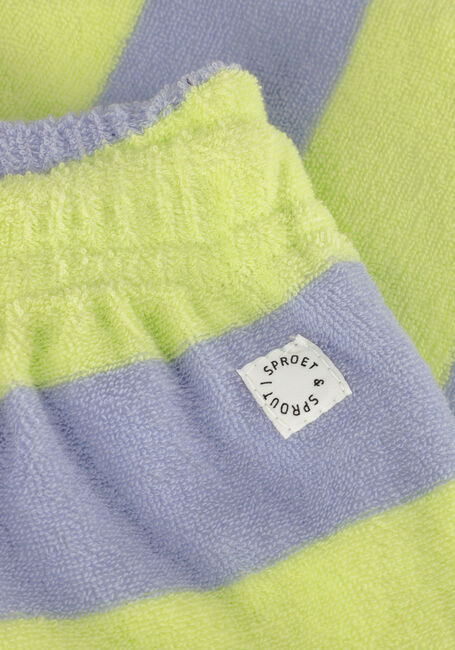 Lime Sproet & Sprout Korte broek TERRY STRIPES SHORTS - large