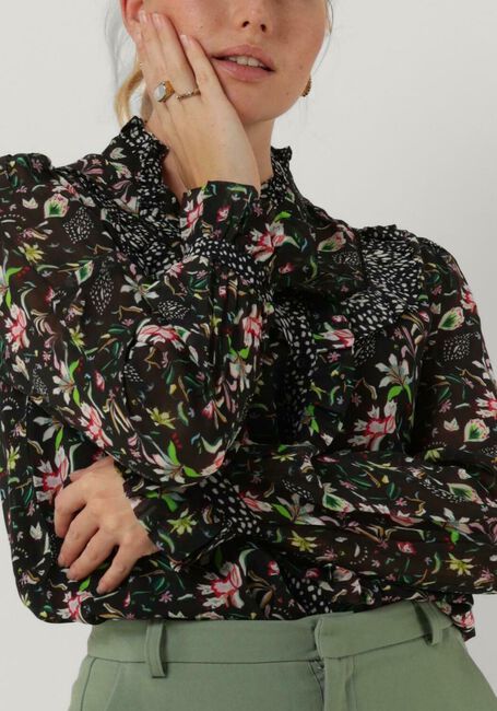 Grijze POM AMSTERDAM Blouses BLOUSE 7042 - large