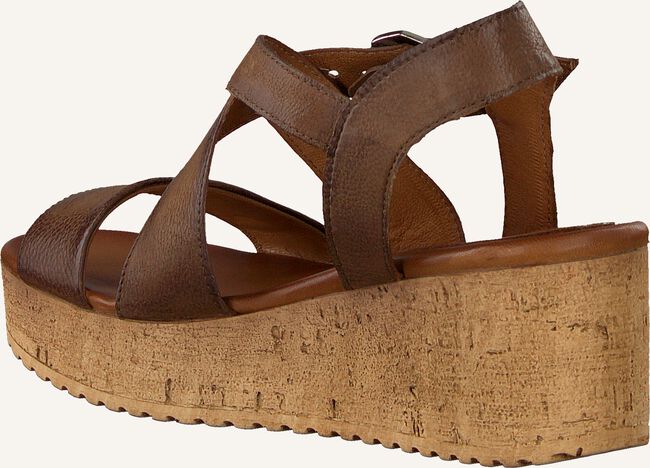 Bruine OMODA Platte sandalen 722018 Bruine OMODA Platte sandalen 722018 - large