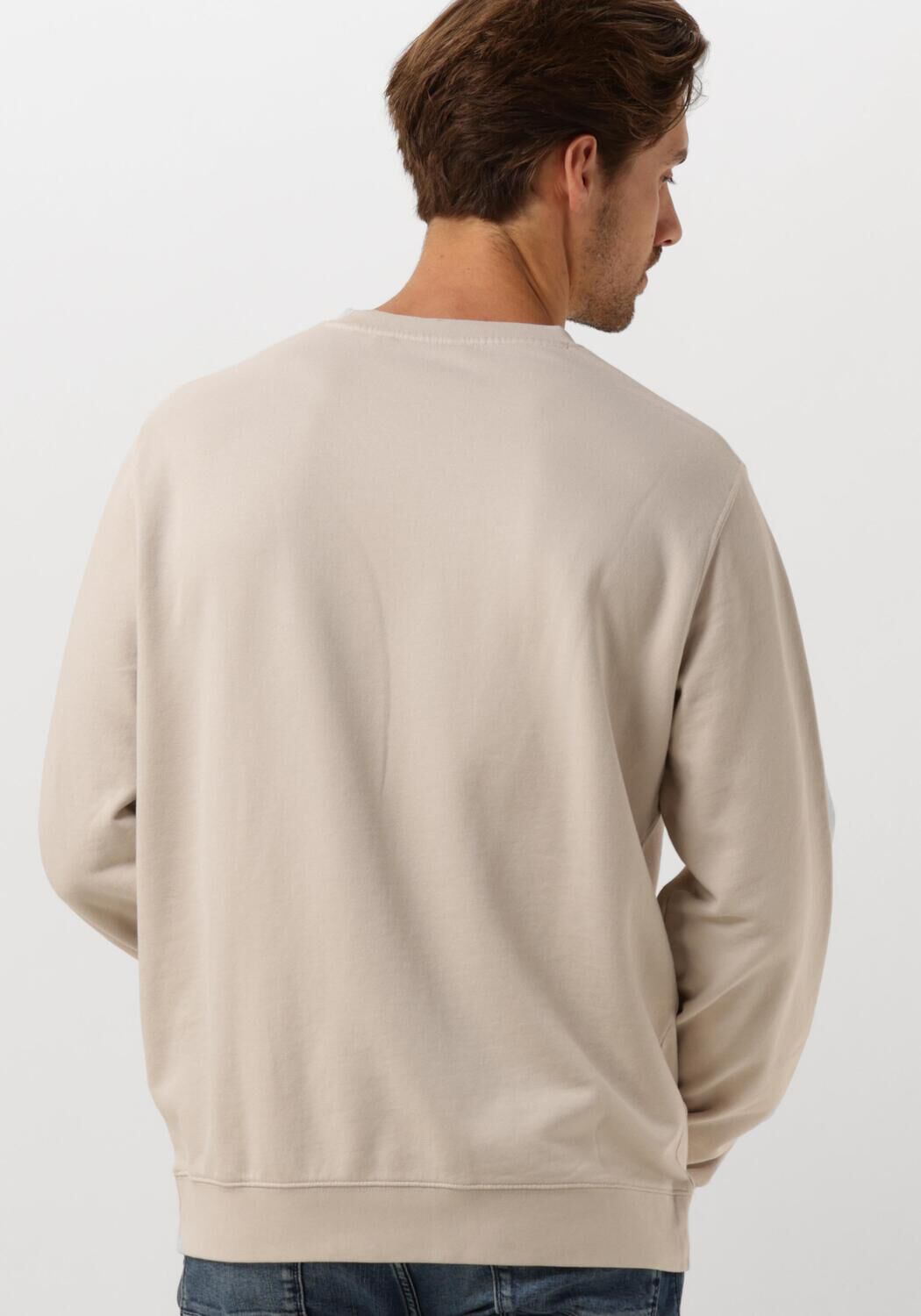 LYLE & SCOTT Heren Truien & Vesten Stamp Crew Neck Sweatshirt Beige