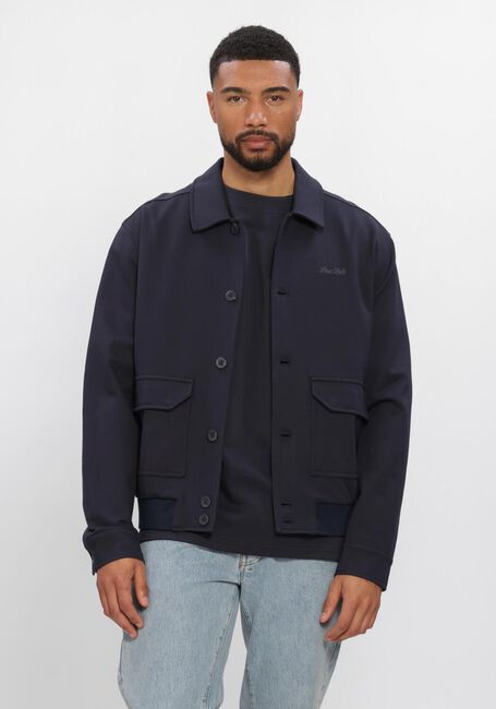 Donkerblauwe PURE PATH Overshirt PUNTA - large