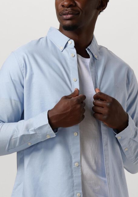 Blauwe SCOTCH & SODA Casual overhemd OXFORD SOLID - large