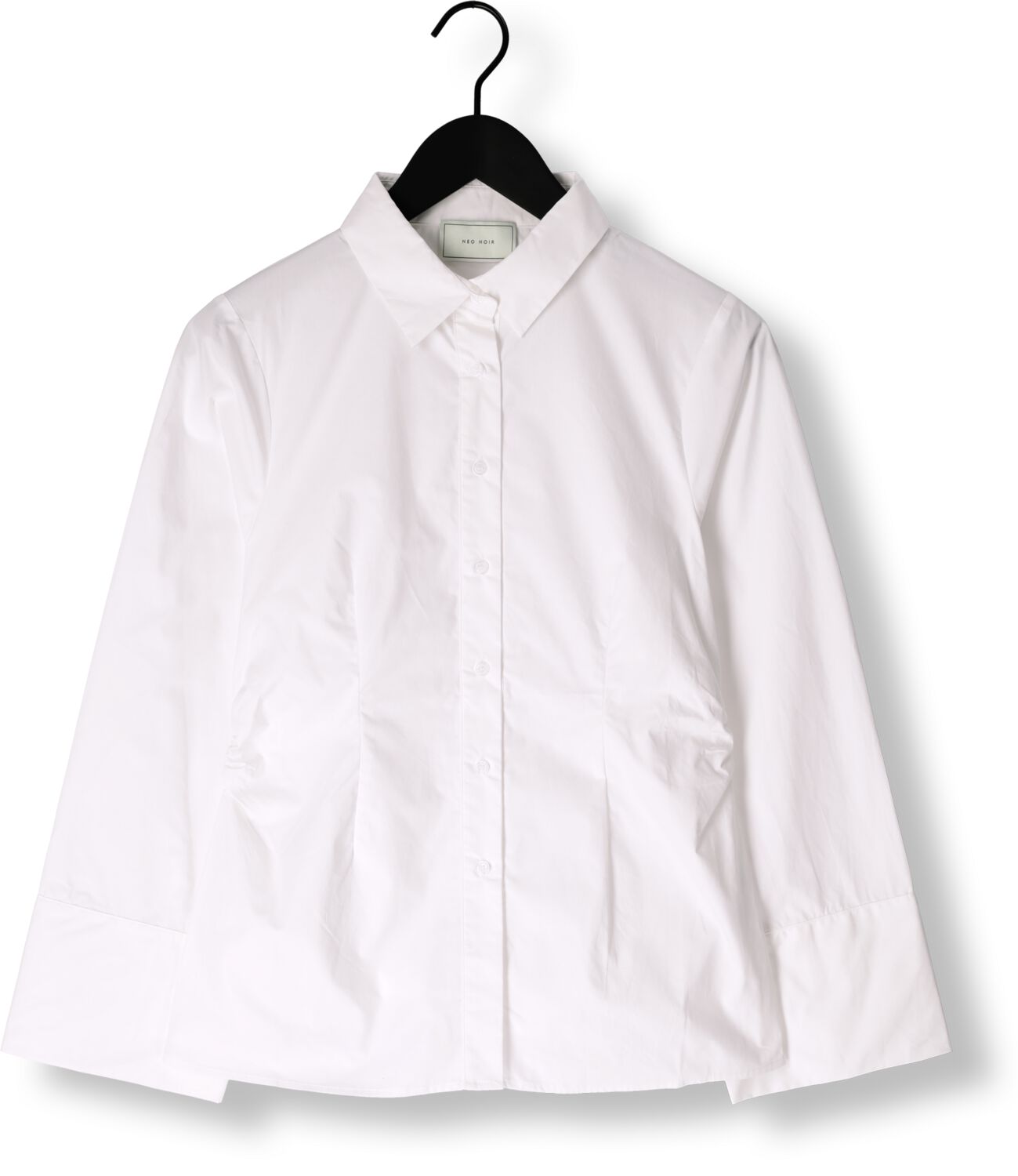 NEO NOIR Dames Blouses Caroli Poplin Shirt Wit