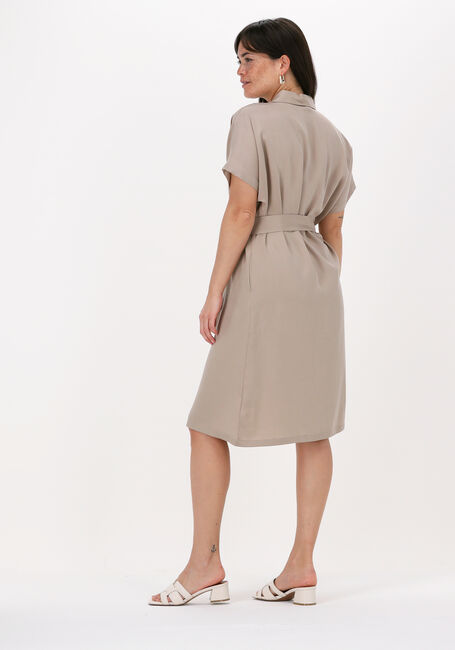 Taupe KNIT-TED Mini jurk CATOO - large