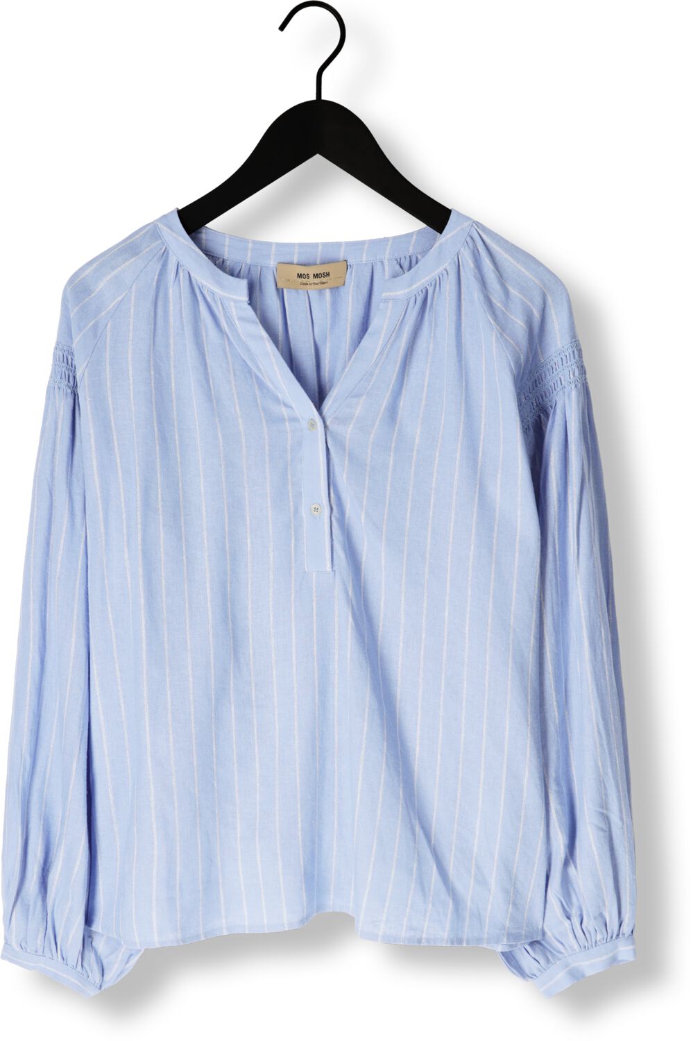MOS MOSH Dames Blouses Mmsafi Blouse Blauw