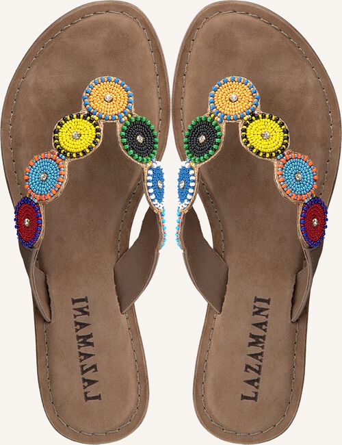 Bruine LAZAMANI Teenslippers 75.451 Bruine LAZAMANI Teenslippers 75.451 - large