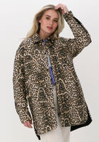 Multi ALIX THE LABEL Jack PADDED ANIMAL JACKET - medium