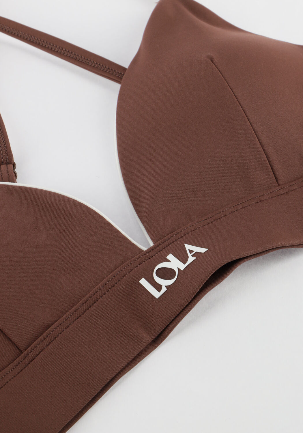Bruine THE LOLA CLUB Top DEMI - large