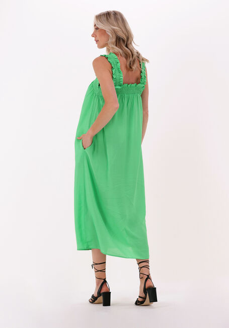 Groene CO'COUTURE Midi jurk CALLUM SMOCK STRAP DRESS - large