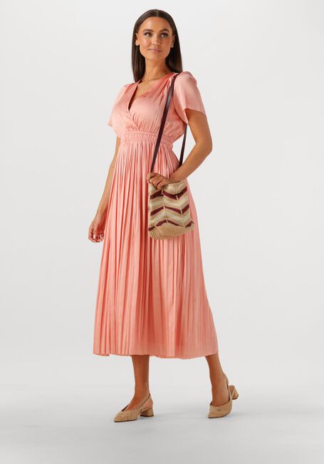 Roze SUNCOO Maxi jurk CYRA - large