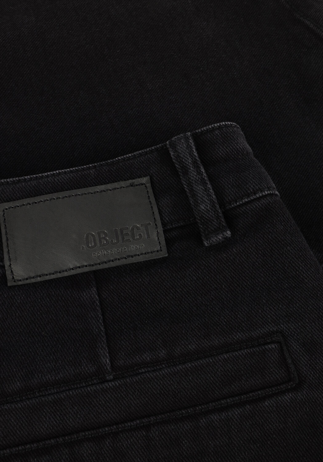 Zwarte OBJECT Minirok OBJYRGA DNM HW RE SKIRT - large