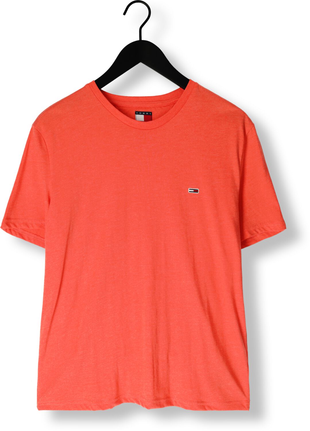 TOMMY JEANS Heren Polo's & T-shirts Tjm Xslim Jaspe Htr Tee Ext Koraal