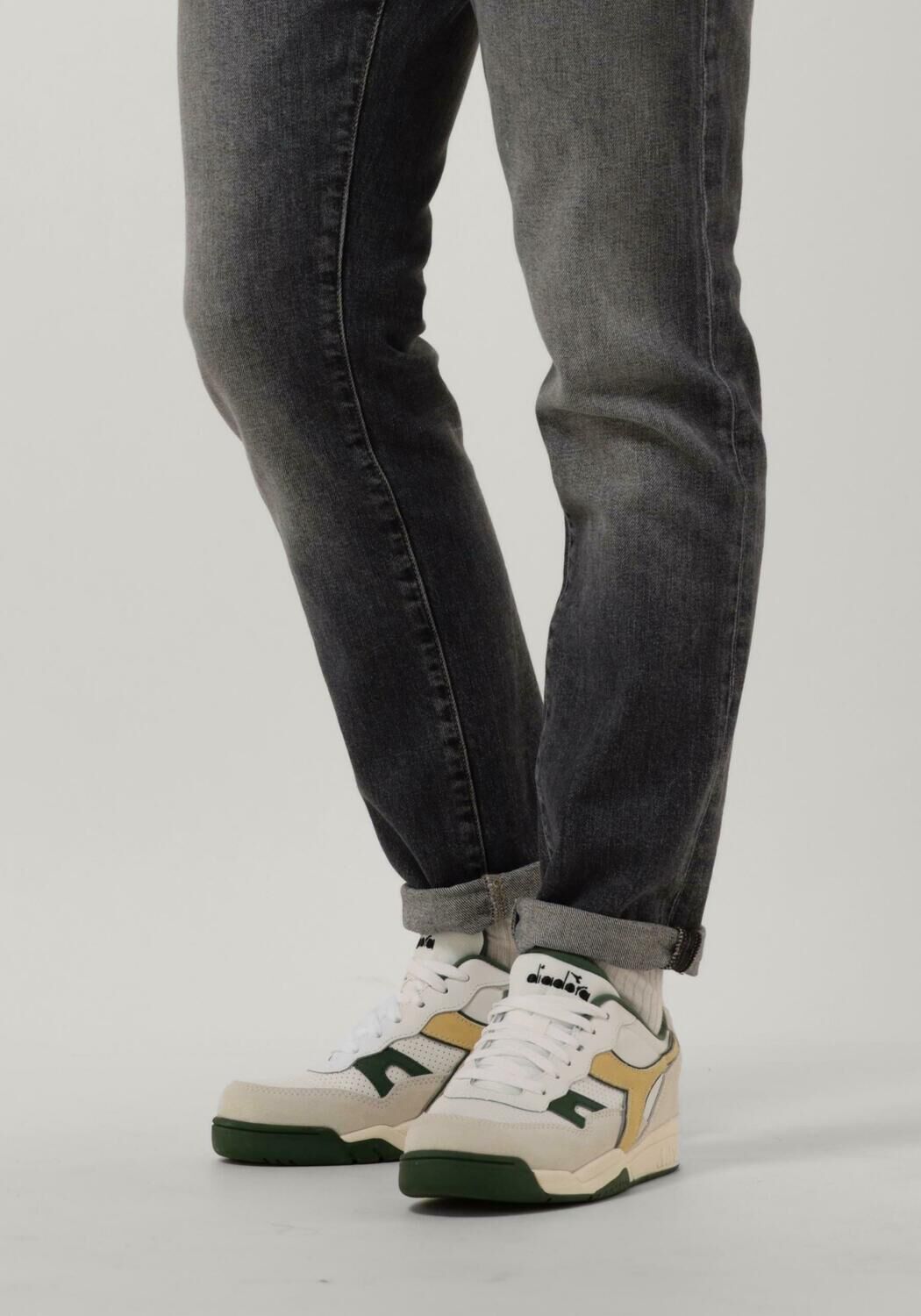 witte diadora lage sneakers winner sl