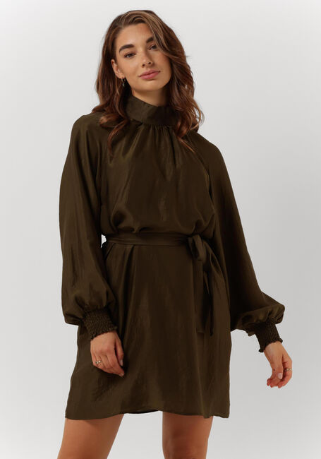 Groene GESTUZ Mini jurk LUELLA SHORT DRESS - large
