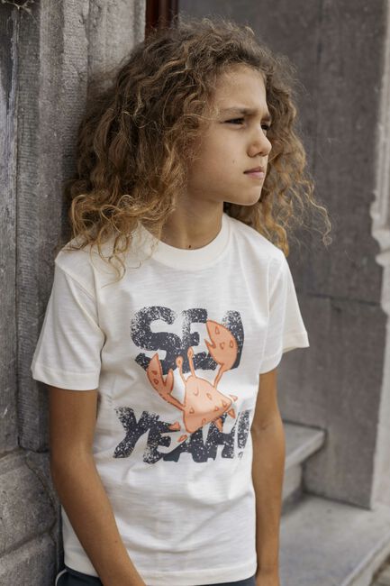 Beige AMMEHOELA T-shirt AM.ZOE.70 Beige AMMEHOELA T-shirt AM.ZOE.70 - large