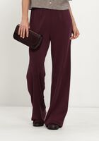 Bordeaux SUMMUM Wijde broek WIDE LEG PANT SOFT SCUBA
