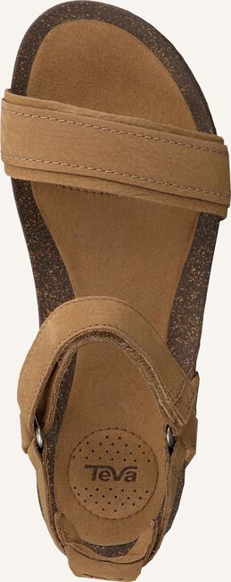 Cognac TEVA Platte sandalen W MAHONIA STITCH Cognac TEVA Platte sandalen W MAHONIA STITCH - large