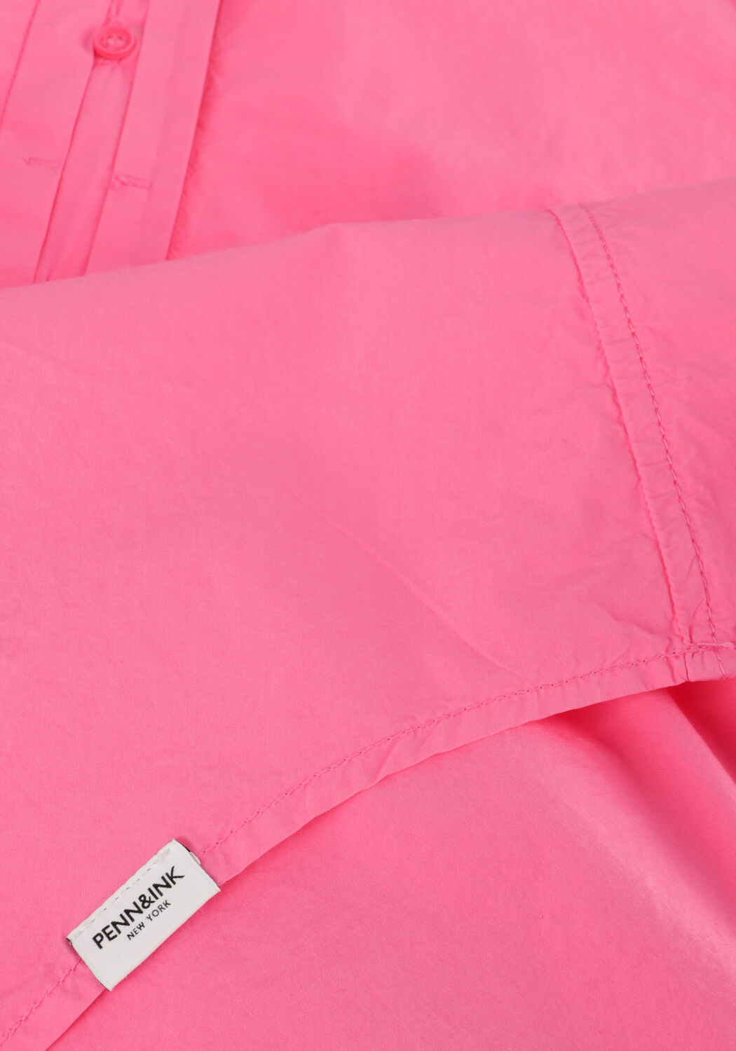 Rode PENN & INK Midi jurk DRESS MIDI - large