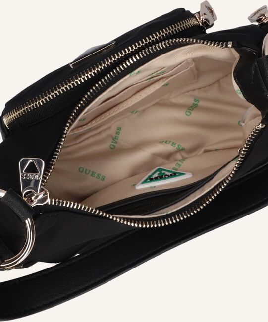 Zwarte GUESS Schoudertas ECO GEMMA MINI SHOULDER BAG Zwarte GUESS Schoudertas ECO GEMMA MINI SHOULDER BAG - large