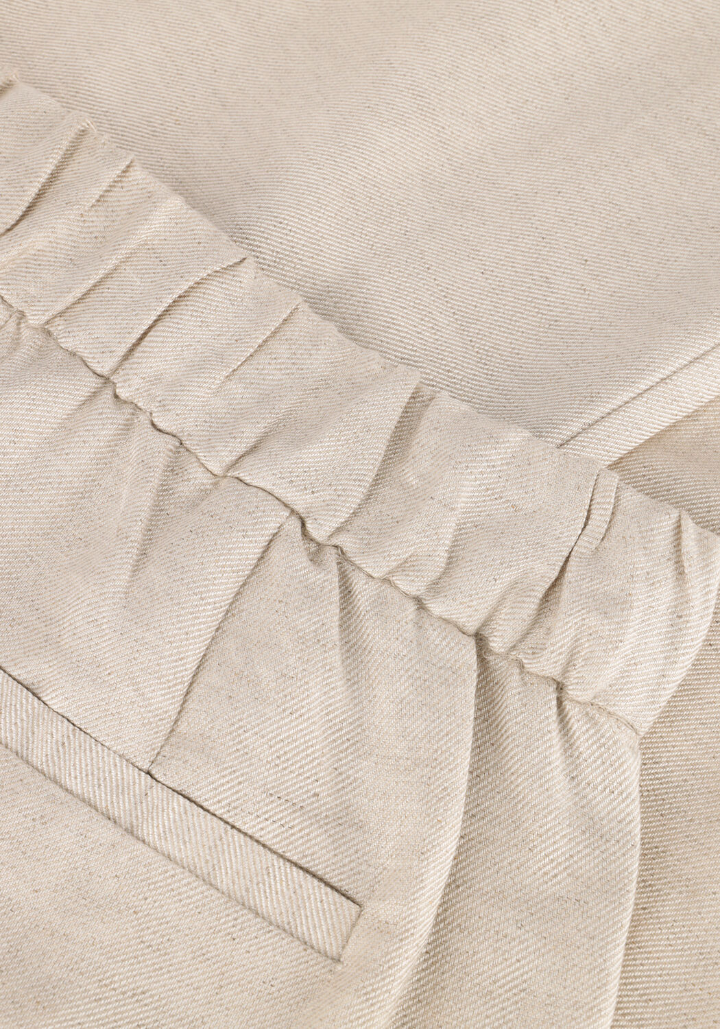 Zand MINUS Wijde broek SABBI LINEN PANT - large