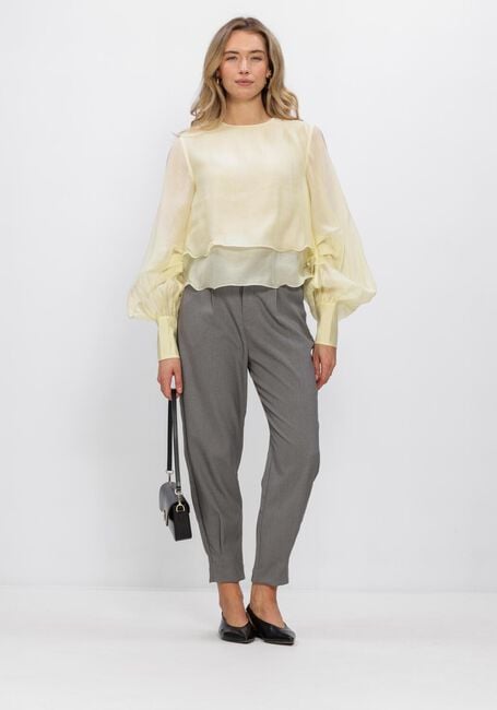 Lichtgrijze COPENHAGEN MUSE Pantalon TAILOR PANTS - large