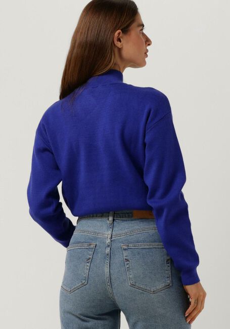 Blauwe MINUS Trui JOSE KNIT TURTLENECK - large