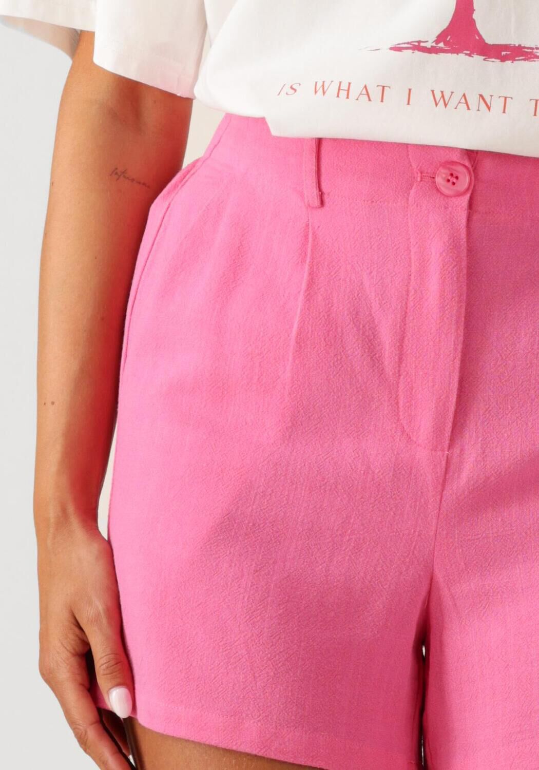 YDENCE Dames Broeken Short Anita Roze