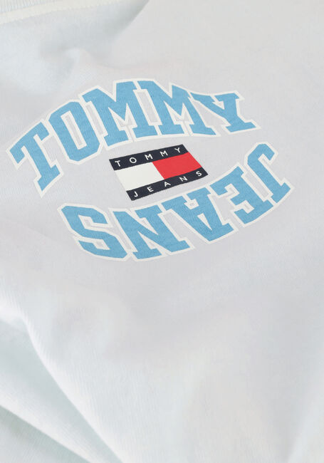 Lichtblauwe TOMMY JEANS T-shirt TJM CLSC ARCHED LOGO TEE - large