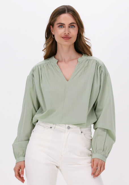 Groene MSCH COPENHAGEN Blouses MAIKEN LS TOP - large