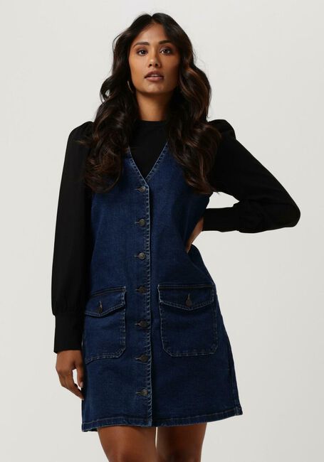 Dollar Logisch Monumentaal Donkerblauwe OBJECT Mini jurk VEGA DENIM DRESS | Omoda