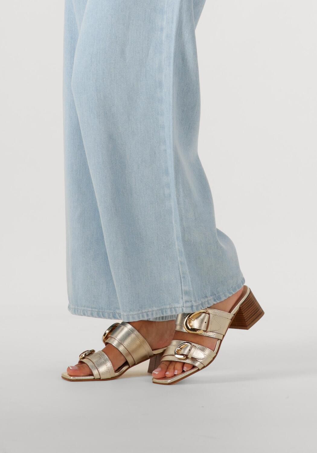 Gouden STEFANO LAURAN Sandalen met hak 23118 - large