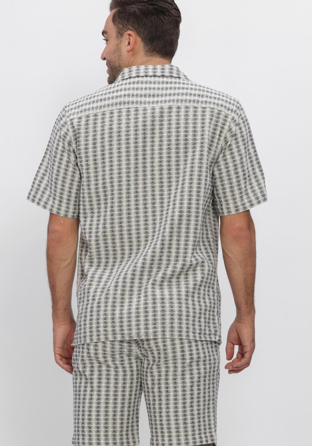 Blauwe DSTREZZED Casual overhemd LUCAS RESORT SHIRT - large