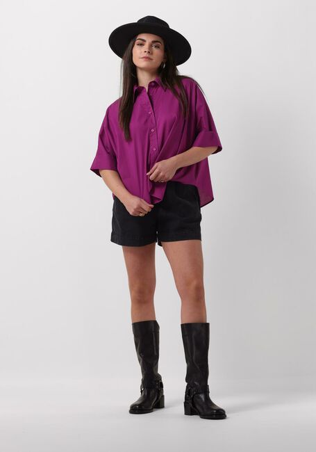 Paarse VANESSA BRUNO Blouses BOBBY CHEMISE MC - large