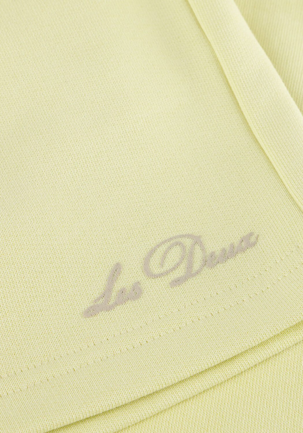 Lime LES DEUX Korte broek GLOBE SWEATSHORTS - large